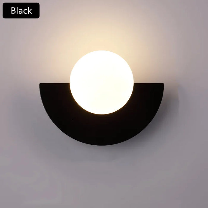 Nordic Glass Ball Wall Lamp