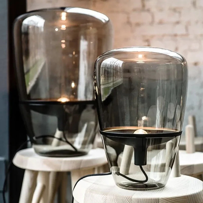 Czech Glass Balloon Table Lamp