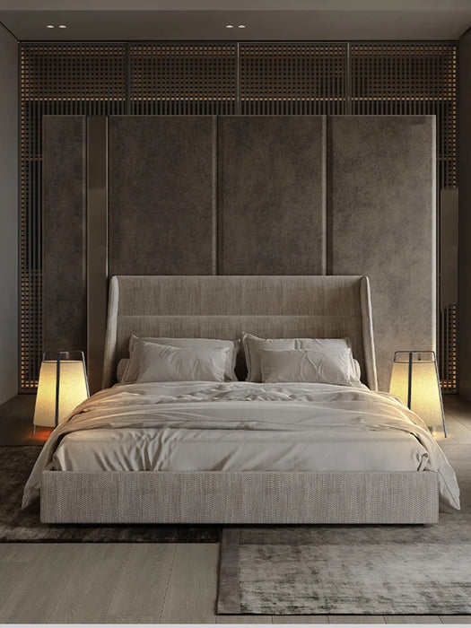 Japanese Retro Fabric Floor Lamp