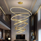 Celestial Orbit Rings Chandelier