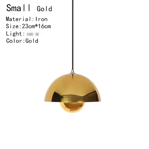 Vintage Mushroom Pendant Lamp
