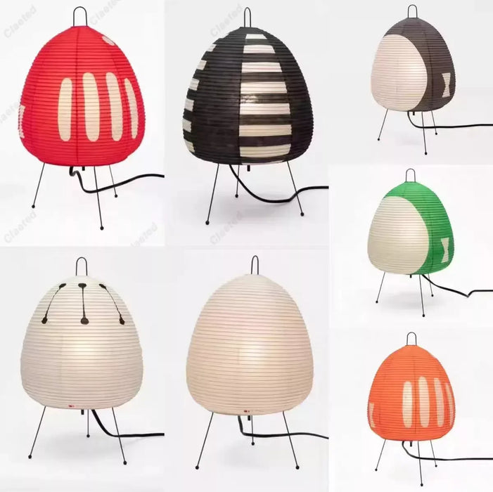 Japanese Rice Paper Table Lamp