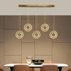 Crystal Ring Chandelier