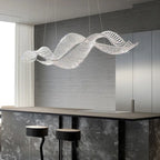 Ocean Wave Crystal Chandelier