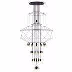 Nordic Black Wireflow Pendant Light