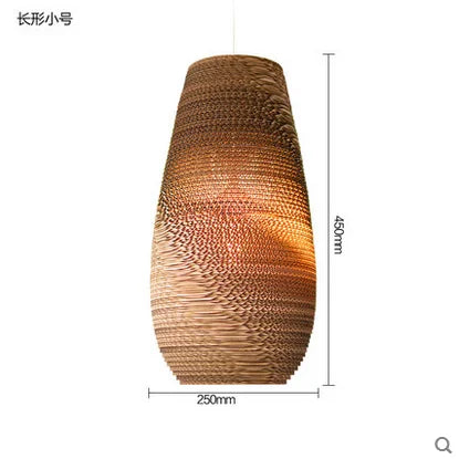 Southeast Asian Silkworm Pendant Lamp