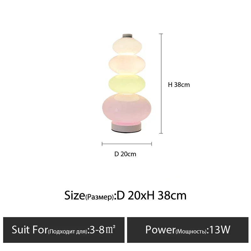 Candy Rainbow String Table Lamp