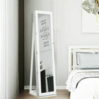 3-In-1 Mirrored Jewellery Armoire with Display Shelves