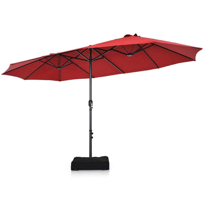 4.5m Double-Sided Outdoor Garden Parasol