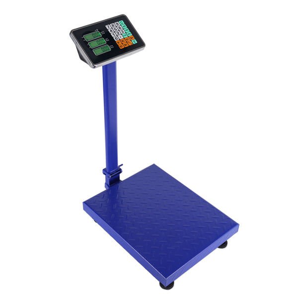 300kg Digital Platform Scale – Heavy-Duty Floor & Postal Weighing Scale with LCD Display