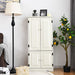 Antique Wooden Storage Cabinet Cupboard Shelf