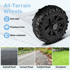 SEDOL 12V High-Performance Kids Ride-On Truck with Parental Remote Control Dual 35W Motors All-Terrain Traction and Wireless Bluetooth Music Player