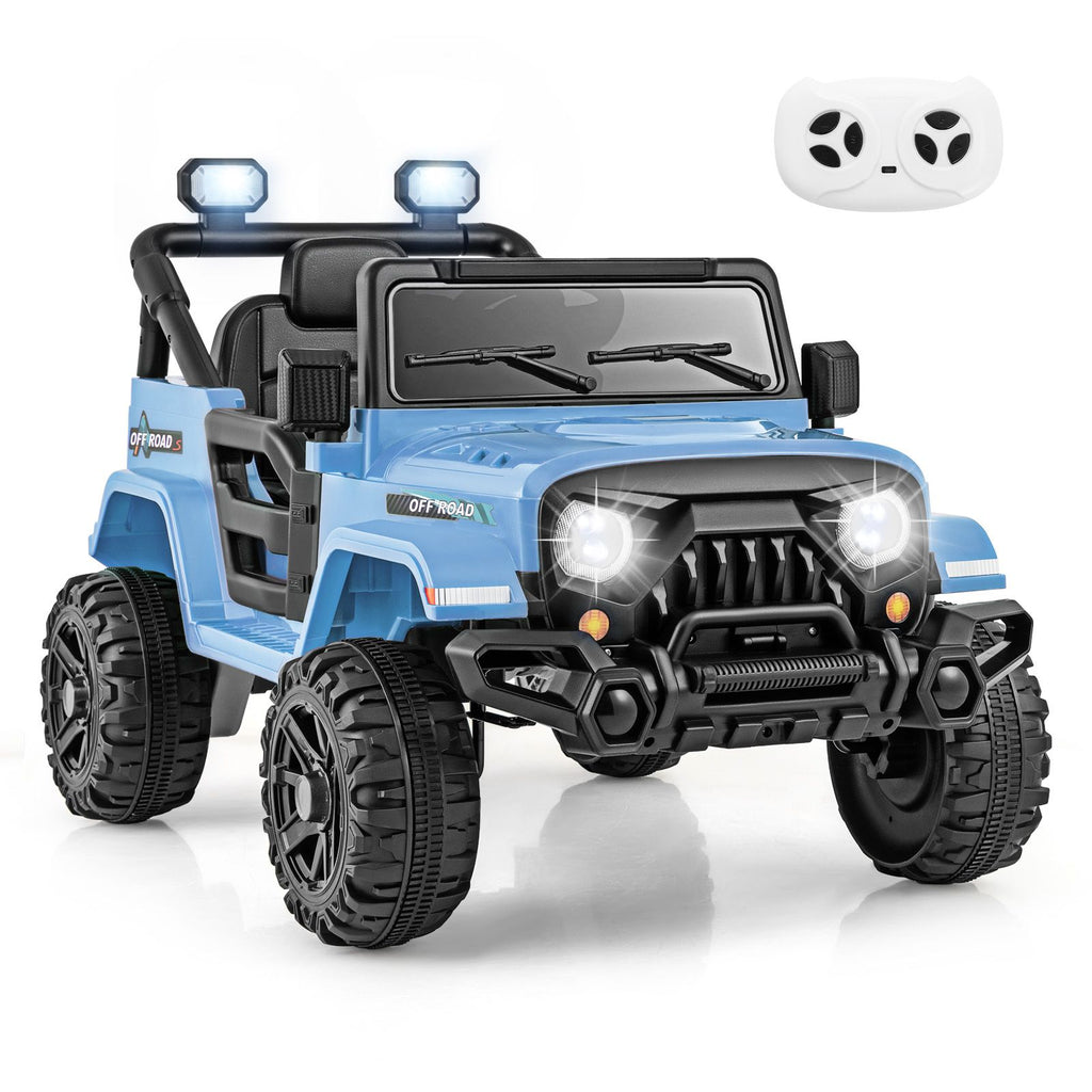 SEDOL 12V High-Performance Kids Ride-On Truck with Parental Remote Control Dual 35W Motors All-Terrain Traction and Wireless Bluetooth Music Player