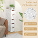 3/4/5-Drawer Narrow Storage Cabinet for Small Space