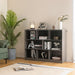 3-Tier Wooden Cube Bookcase with 8 Compartments