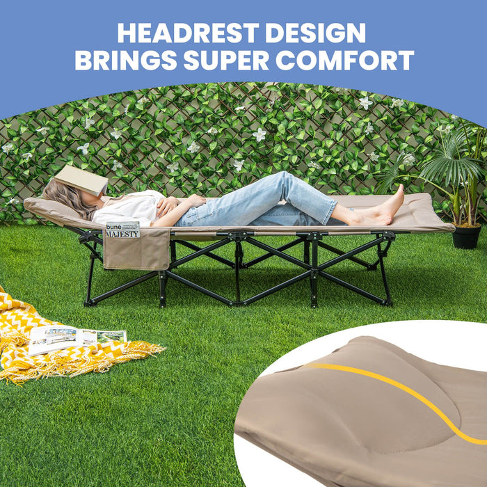 Sleeping Cot Bed with Carry Bag
