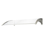 120x80cm Door Canopy – Outdoor Rain Cover Awning for Front Door, Window or Patio (White/Grey)