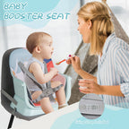 SEDOL 6-in-1 Ultimate Baby-to-Toddler High Chair & Activity Station with Building Block Tabletop Parental Booster Seat and Waterproof PU Leather Cushion – 25kg Capacity