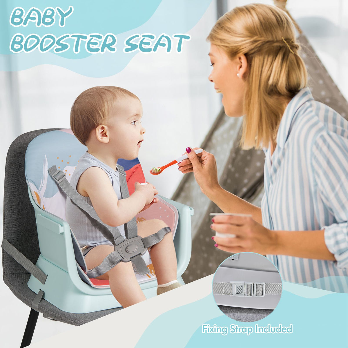 SEDOL 6-in-1 Ultimate Baby-to-Toddler High Chair & Activity Station with Building Block Tabletop Parental Booster Seat and Waterproof PU Leather Cushion – 25kg Capacity
