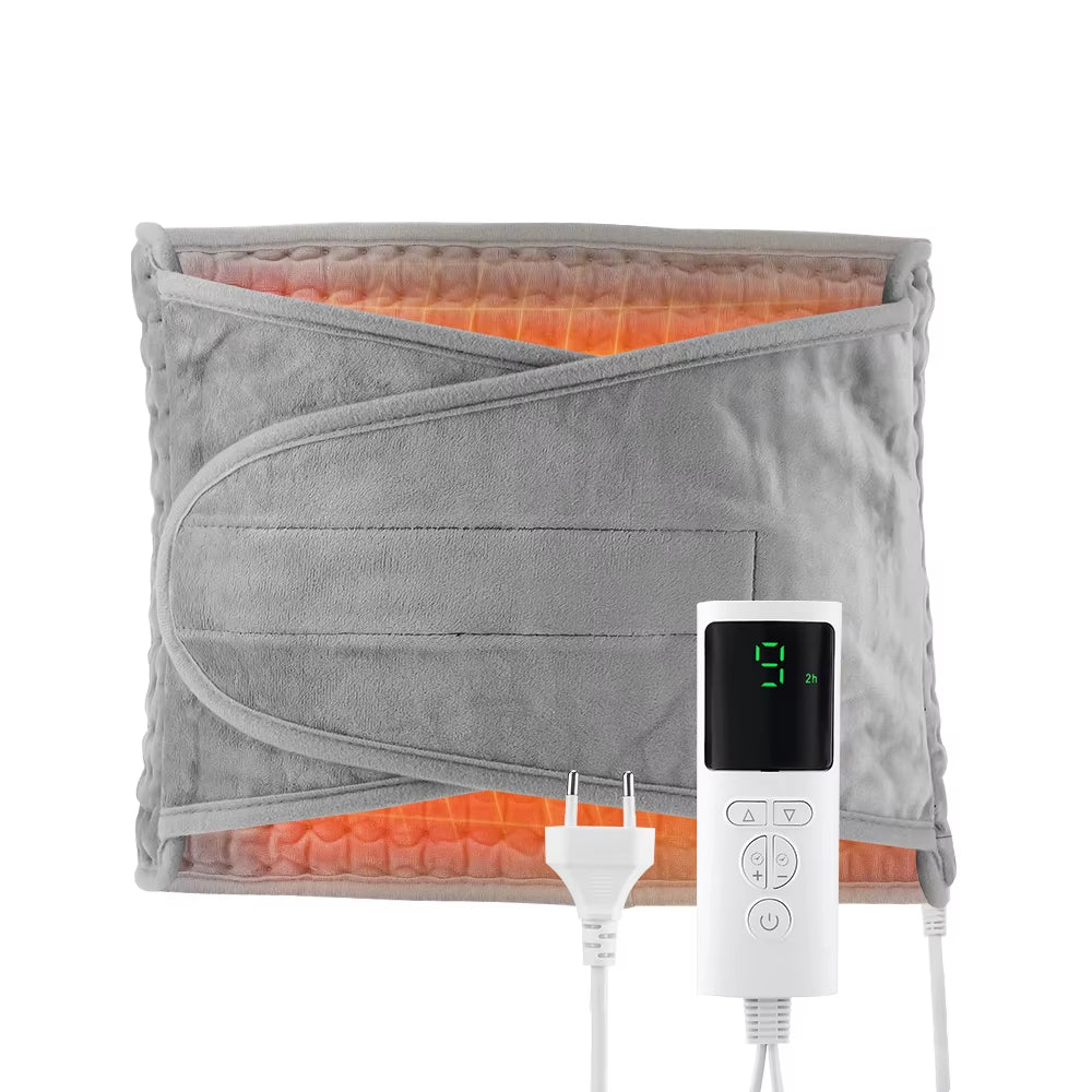 SEDOL Electric Heated Waist Pad Massage Belt Adjustable Temperature Hot Compress for Abdomen Uterus Lumbar Pain Relief Thermal Support