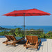 4.5m Double-Sided Outdoor Garden Parasol