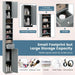 180CM Tall Freestanding Bathroom Cabinet with 2 Doors and 1 Drawer