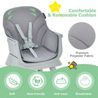 SEDOL 6-in-1 Ultimate Baby-to-Toddler High Chair & Activity Station with Building Block Tabletop Parental Booster Seat and Waterproof PU Leather Cushion – 25kg Capacity