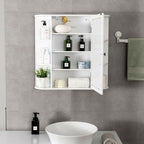 3-Tier Mirrored Wall Mounted Bathroom Cabinet