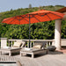 4.5m Double-Sided Outdoor Garden Parasol