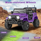 SEDOL 12V High-Performance Kids Ride-On Truck with Parental Remote Control Dual 35W Motors All-Terrain Traction and Wireless Bluetooth Music Player