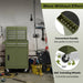 High-Capacity Rolling Tool Cabinet – Lockable Wheels, Metal 2‑in‑1 Chest & Base
