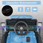 SEDOL 12V High-Performance Kids Ride-On Truck with Parental Remote Control Dual 35W Motors All-Terrain Traction and Wireless Bluetooth Music Player