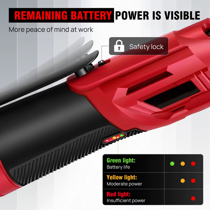 200Nm Cordless Ratchet Wrench – 3/8" 12V Electric Power Tool