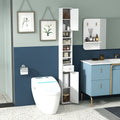 180CM Tall Freestanding Bathroom Cabinet with 2 Doors and 1 Drawer