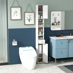 180CM Tall Freestanding Bathroom Cabinet with 2 Doors and 1 Drawer