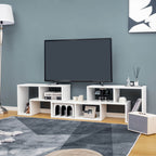 3 Pieces Convertible TV Stand for Tvs up to 65 Inches