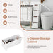 3/4/5-Drawer Narrow Storage Cabinet for Small Space