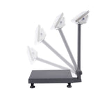 100kg Digital Platform Scale – LCD Floor & Postal Weighing Scale with 30×40cm Steel Plate, Precision Display & UK Plug