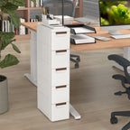 3/4/5-Drawer Narrow Storage Cabinet for Small Space