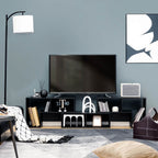 3 Pieces Convertible TV Stand for Tvs up to 65 Inches