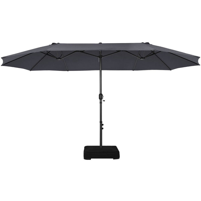 4.5m Double-Sided Outdoor Garden Parasol