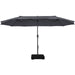 4.5m Double-Sided Outdoor Garden Parasol