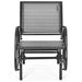 Glider Rocking Chair – Outdoor Swing Seat with Steel Frame & Breathable Fabric