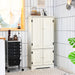 Antique Wooden Storage Cabinet Cupboard Shelf