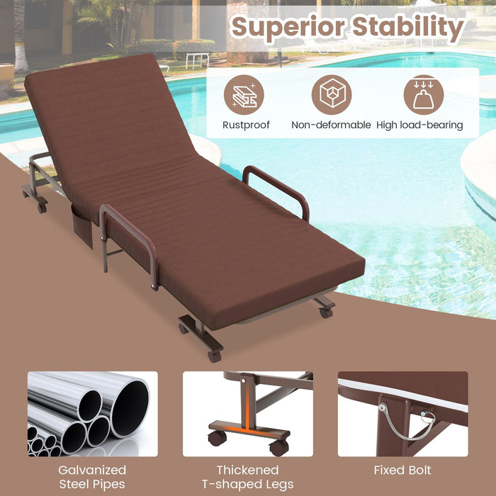 Folding Sofa Bed with Mattress
