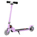 Aluminium Folding Stunt Scooter with LED Wheels – Kids T-Bar Kick Scooter