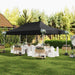 Pop-Up Canopy Gazebo Tent with 6 Removable Sidewalls & Carry Bag