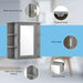 3-Tier Mirrored Wall Mounted Bathroom Cabinet