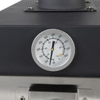 Outdoor Wood-Fired Pizza Oven – Portable Garden Pizza Maker with Stone, Peel & Grill Rack