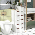 3/4/5-Drawer Narrow Storage Cabinet for Small Space